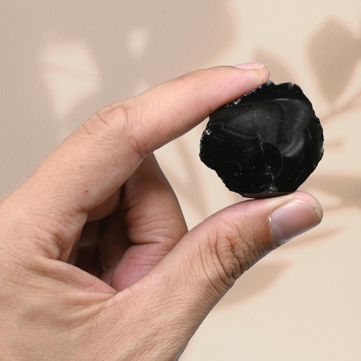 Nature Black Obsidian
