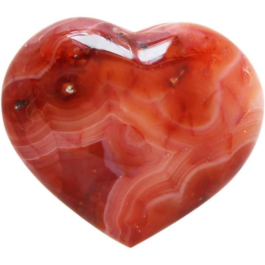 Ignite Your Passion with Our Carnelian Heart: A Gateway to Purposeful Living