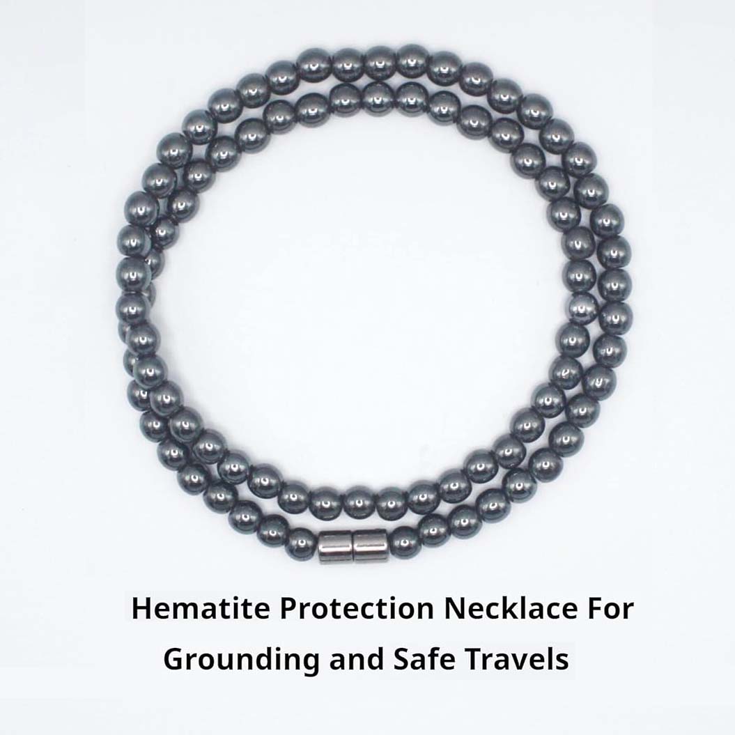 Hematite Grounding Necklace 16’’