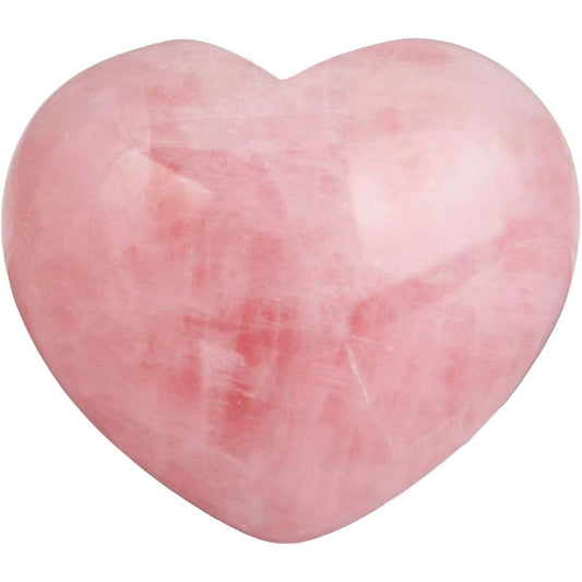 Embrace Love with Our Rose Quartz Hearts: Portable Tokens of Affection and Harmony